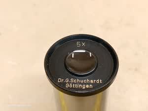 Okular mikroskopowy Dr. G. Schuchardt Göttingen 5x - different 1 view