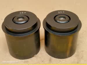 Lomo MPC-2 / MPS-2 - para okularów 25x do stereoskopowego mikroskopu polaryzacyjnego - ujęcie #1