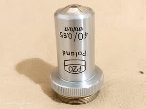 PZO obiektyw mikroskopowy 40/0,65 170/0,17 RMS 40x 33 mm - different 1 view