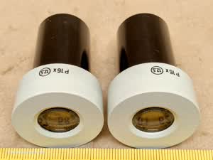Carl Zeiss Jena Citoval-1 / Technival-2 - okulary mikroskopowe P16x (12,5) - thumbnail
