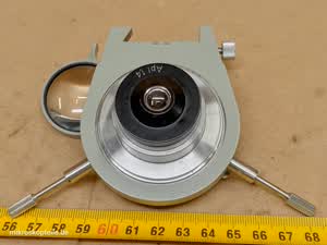 Carl Zeiss Jena Ergaval / Amplival microscope Apl 1,4 condenser with iris diaphragm