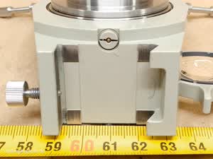 Carl Zeiss Jena Ergaval / Amplival - mikroskopowy kondensor Apl 1,4 z przysłoną irysową - ujęcie #4