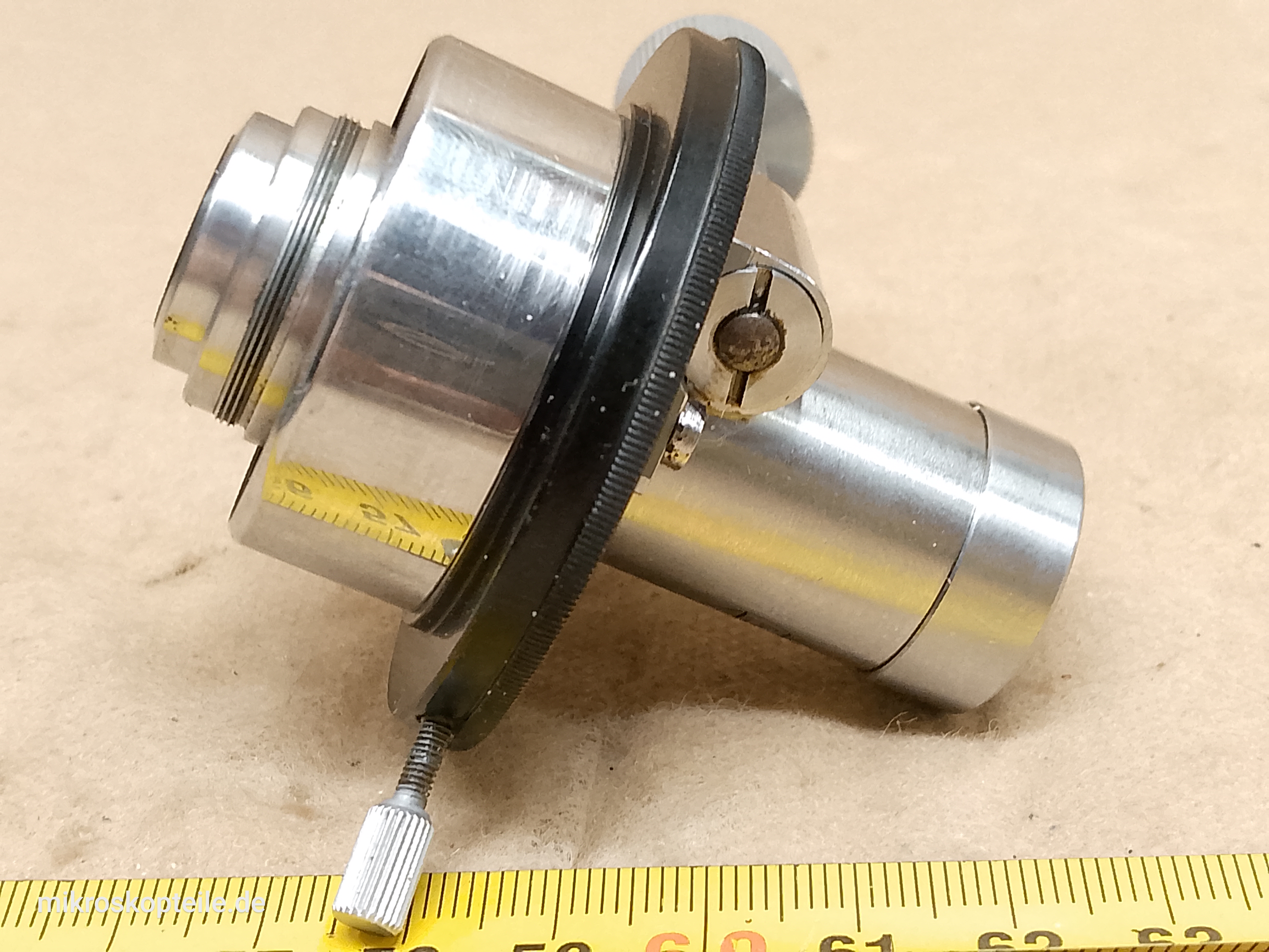 Leitz SM Kondensor mikroskopowy Leitz Wetzlar typu Heine 39,5 mm | pasuje do PZO Biolar i Carl Zeiss Jena - ujęcie #2
