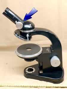 Leitz SM-Pol - jednookularowa głowica z soczewką Bertranda do mikroskopu polaryzacyjnego, 30 mm - ujęcie #1