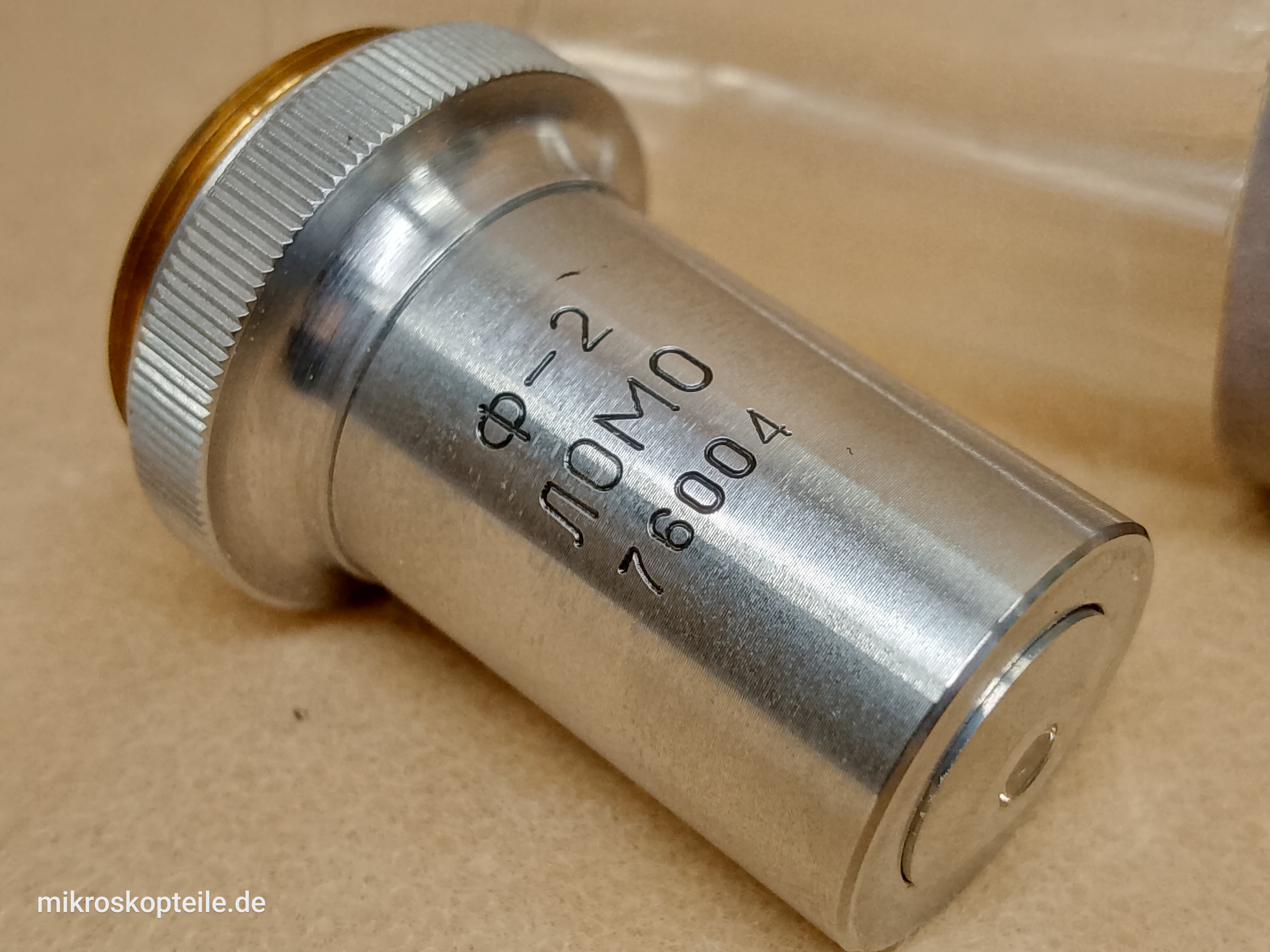LOMO / Bresser Biolam 40x 0.65 F-2 phase contrast microscope objective 1976 with RMS thread | Carl Zeiss Jena - view #3