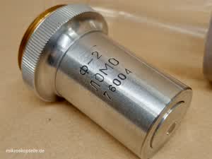 LOMO / Bresser Biolam 40x 0.65 F-2 phase contrast microscope objective 1976 with RMS thread | Carl Zeiss Jena - view #3