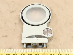 Lomo Polam L-211 Polam polarizing microscope condenser matt frosted filter with the swing-out holder
