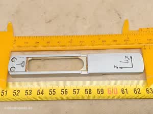 Lomo Polam L-213 polarizing microscope Quartz wedge compensator slider 1st to 4th order - thumbnail