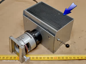 Reichert Zetopan - żeberkowany radiator / chłodzenie mikroskopowego oświetlacza halogenowego 12V 100W Lux-US - ujęcie #1