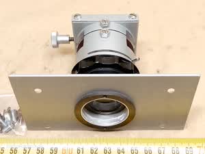 Reichert Zetopan - mocowanie oświetlacza halogenowego 12V 100W Lux-US do mikroskopu, przysłona polowa, sloty filtrów i soczewka kolimująca światło - different 6 view