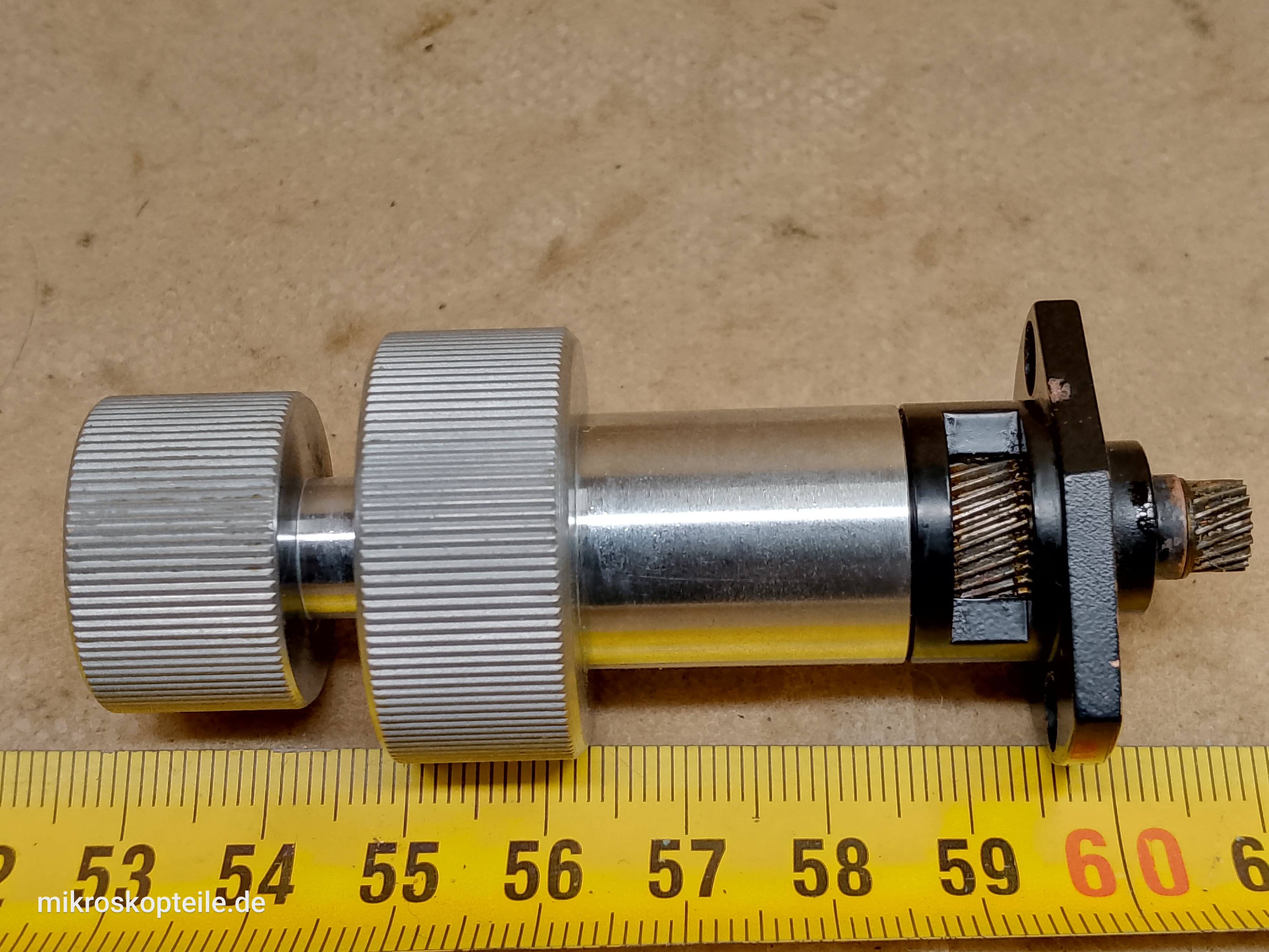 Leitz Dialux Wetzlar - rączka manipulatora do mechanicznego stolika mikroskopowego XY