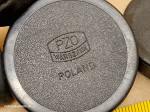 PZO MST-130 / 131 - zaślepki na tubusy okularów mikroskopu stereoskopowego | zgodne z Carl Zeiss Jena SM-xx - thumbnail
