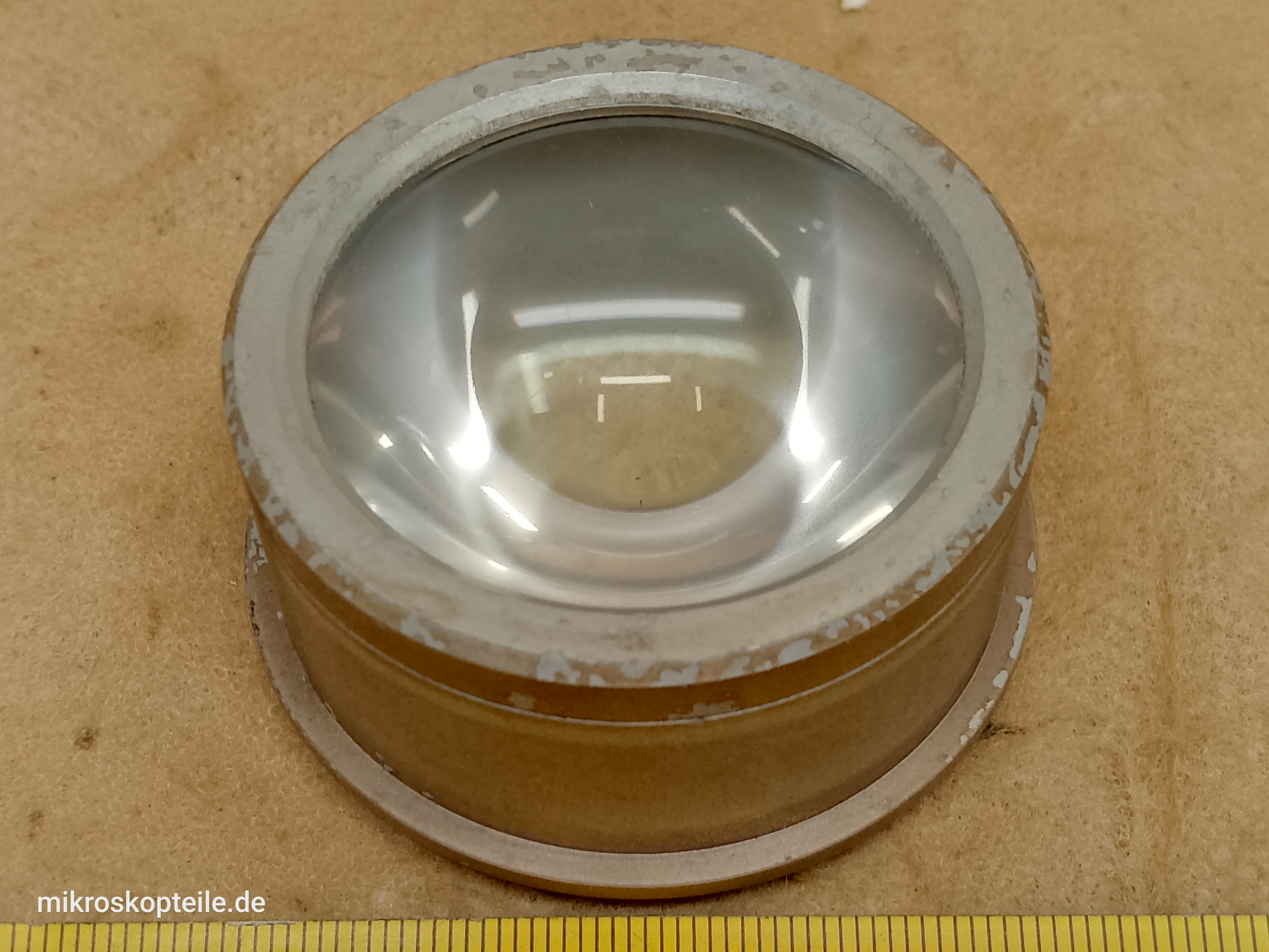 Nikon Optiphot / Labophot - soczewka kolektora mikroskopowego oświetlacza fluorescencyjnego HBO / Hg 100W - ujęcie #4