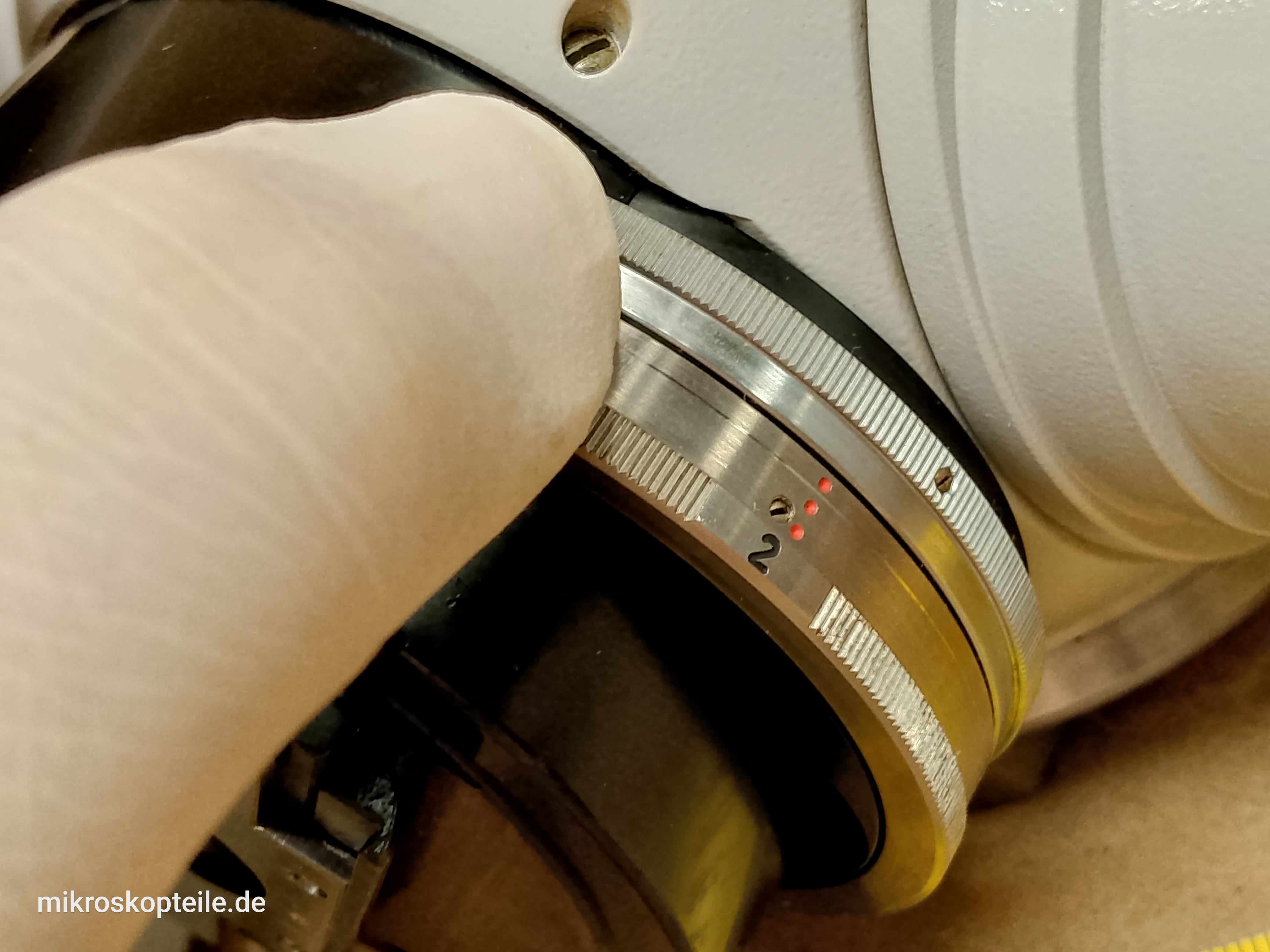Zeiss Photomicroscope II / Universal - mikroskopowy tubus pośredni trino / foto ze zmieniaczem powiększeń Optovar, soczewką Bertranda i mocowaniem rewolweru obiektywów - different 9 view