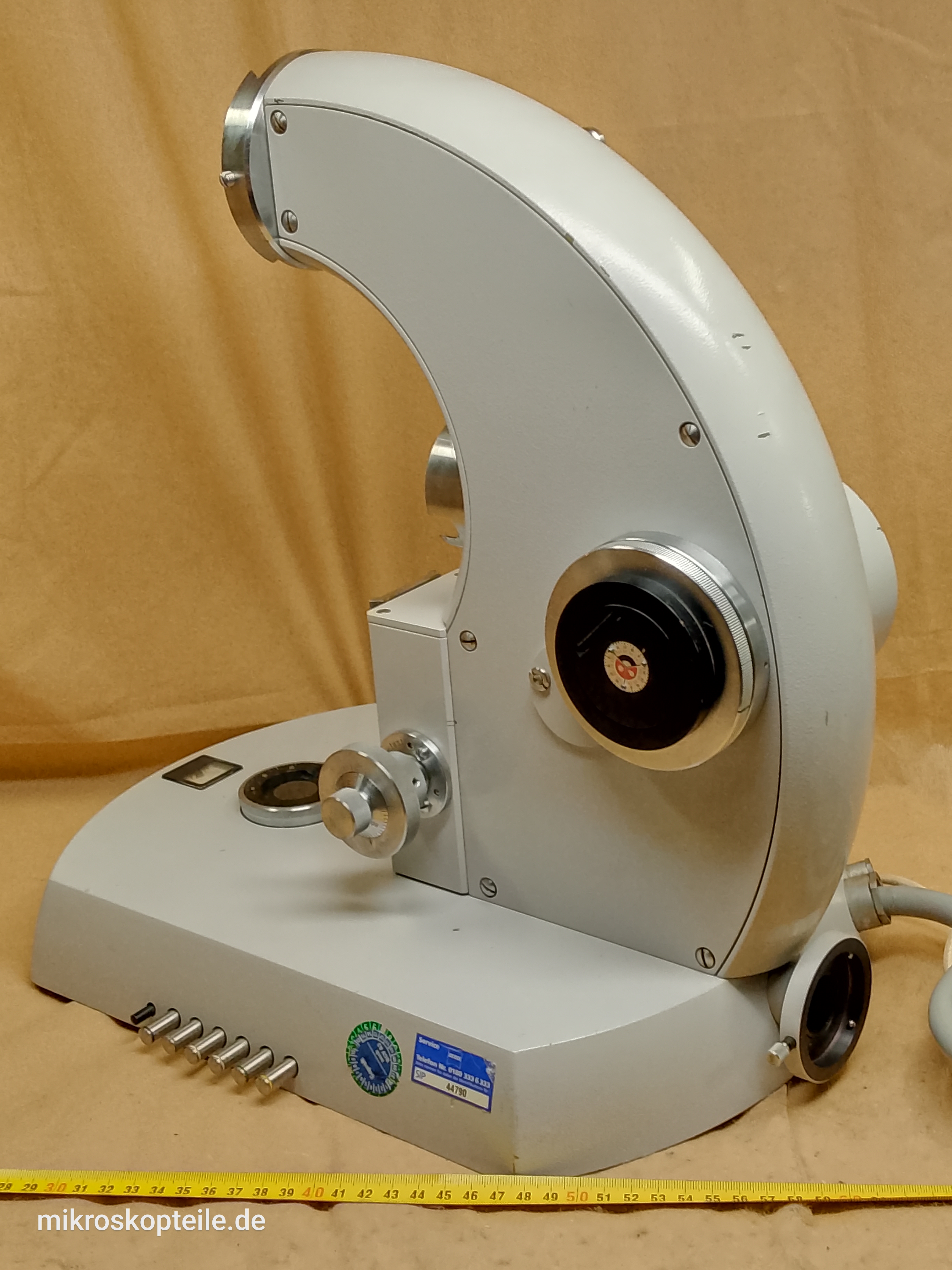 Zeiss Photomicroscope II - statyw mikroskopu z blokiem ustawiania ostrości | korpus Phomi II z podstawą - ujęcie #5