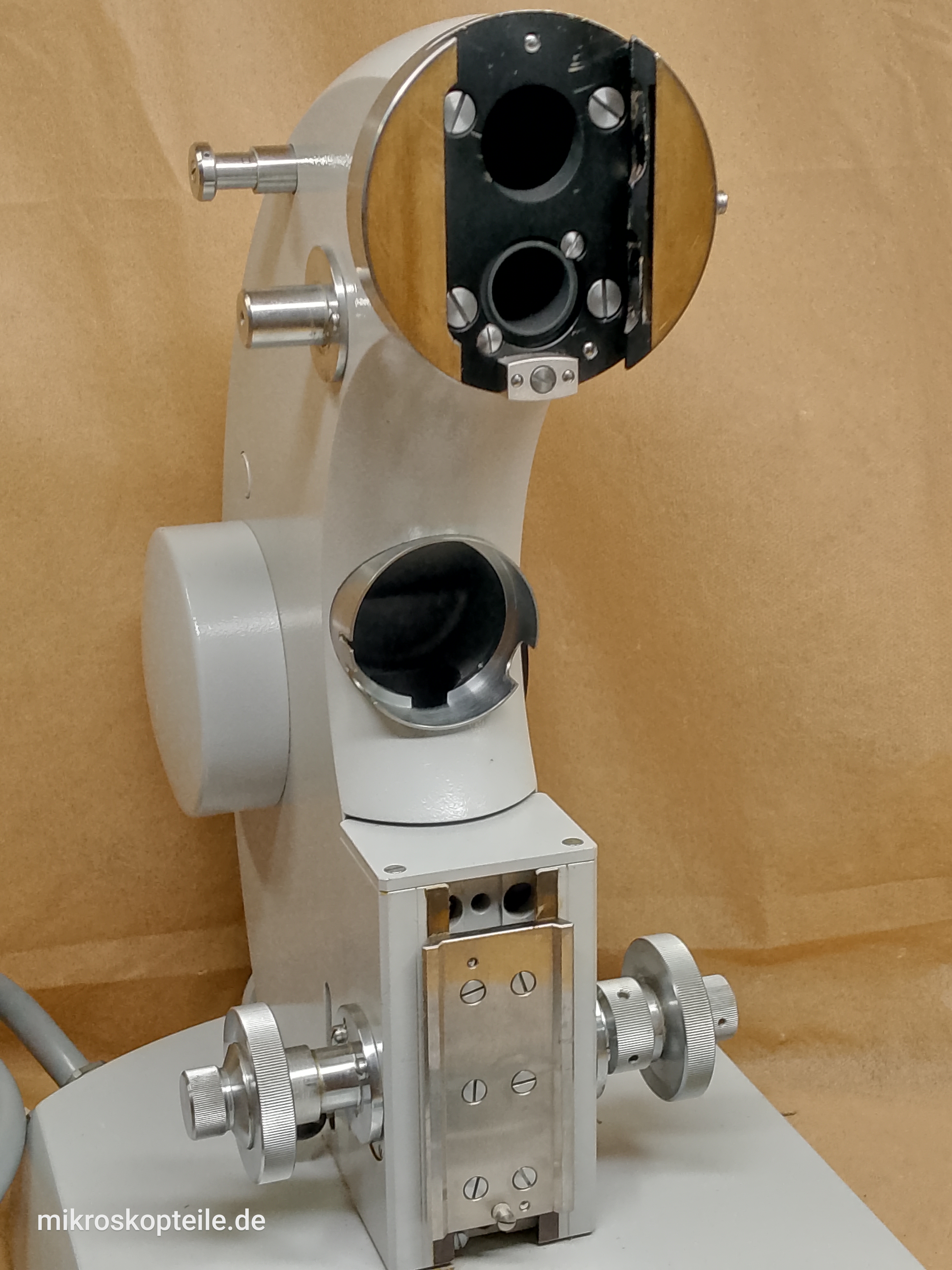 Zeiss Photomicroscope II - statyw mikroskopu z blokiem ustawiania ostrości | korpus Phomi II z podstawą - ujęcie #9