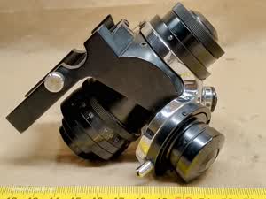 Carl Zeiss Jena Lumipan Mikroskop Pankratischer Kondensor Apl. 1.4 mit Kardioid Dunkelfeld