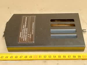 Olympus CHK microscope base sheet metal cover with bulb heat sink