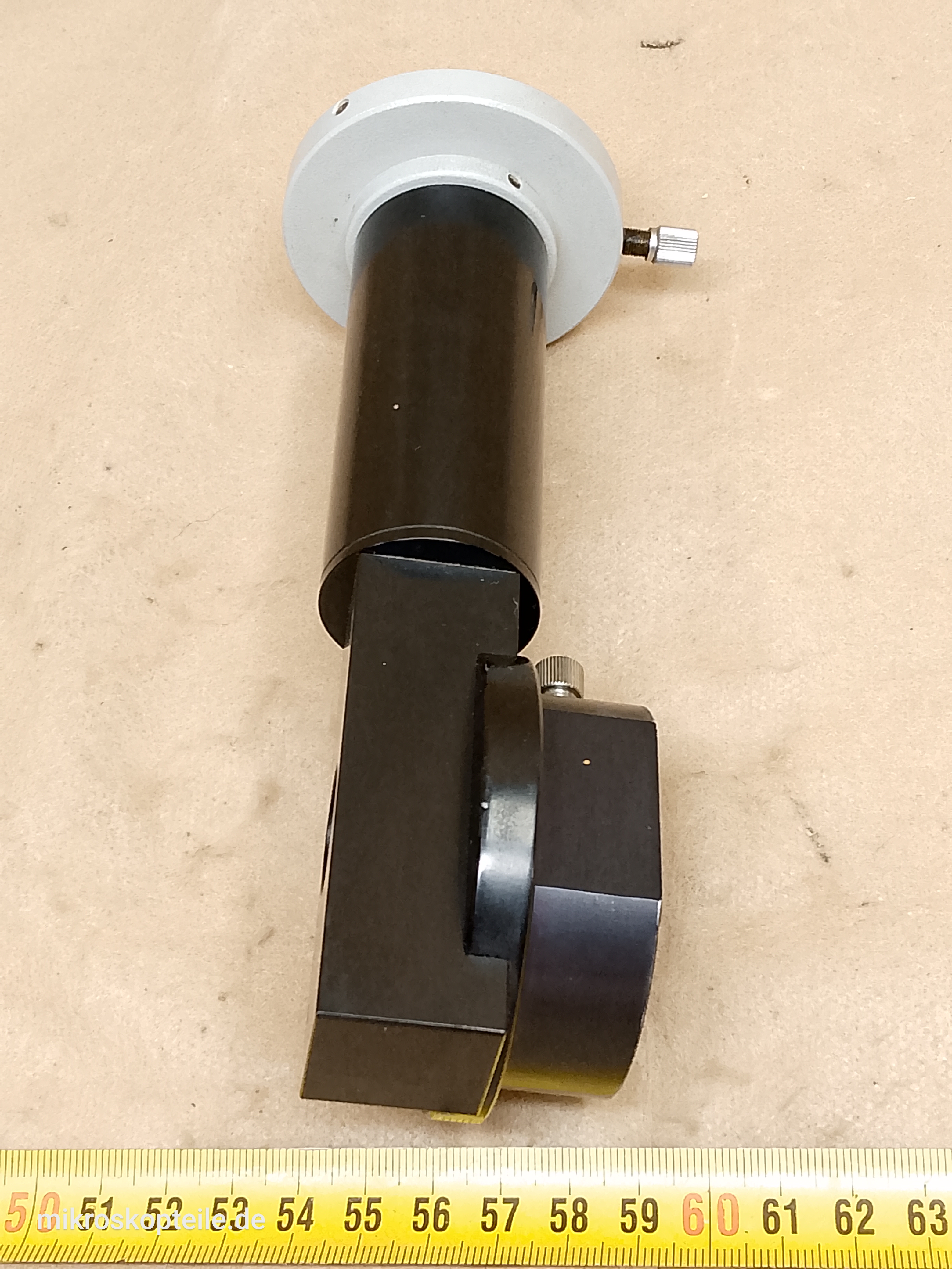 Zeiss Photomicroscope / Universal - boczne mocowanie mikroskopowego oświetlacza EPI (fluorescencja) światła - ujęcie #5