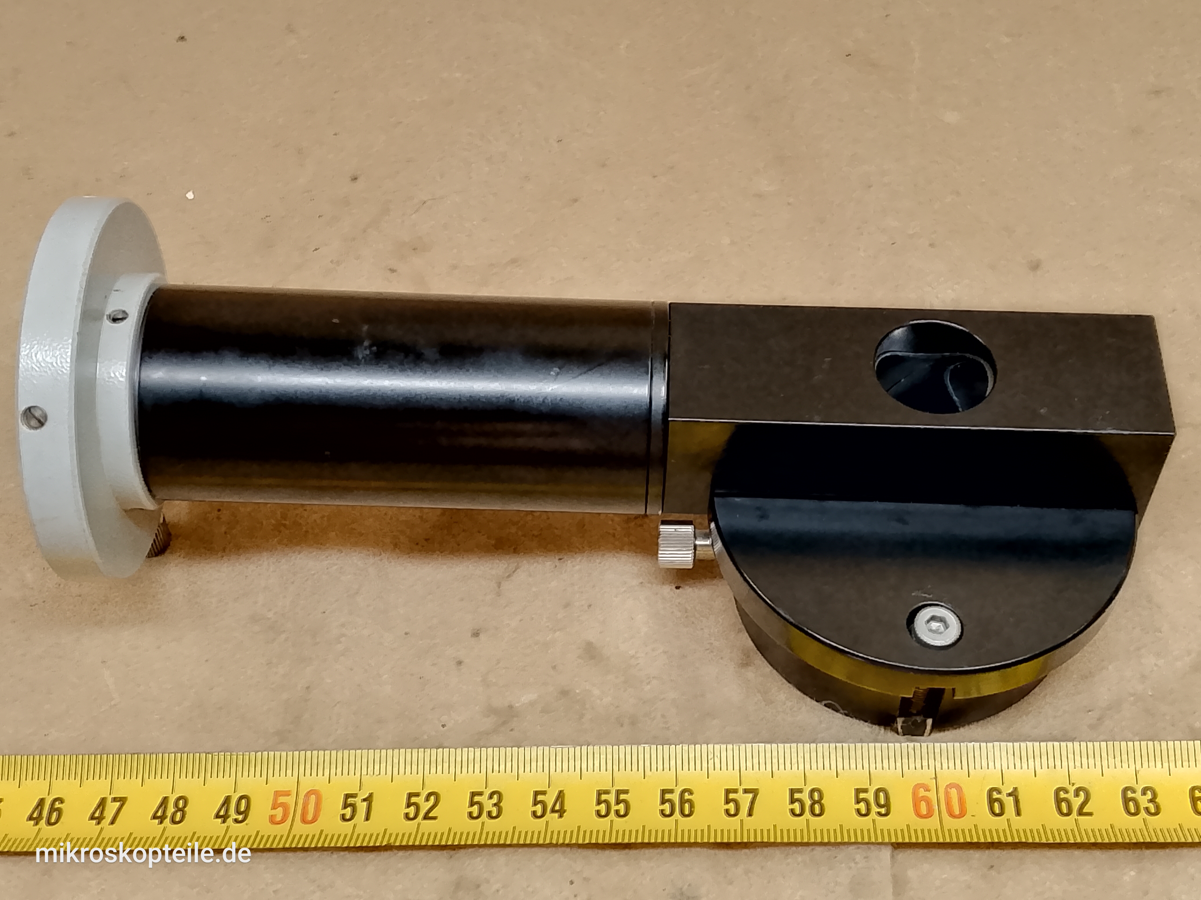 Zeiss Photomicroscope / Universal - boczne mocowanie mikroskopowego oświetlacza EPI (fluorescencja) światła - ujęcie #9