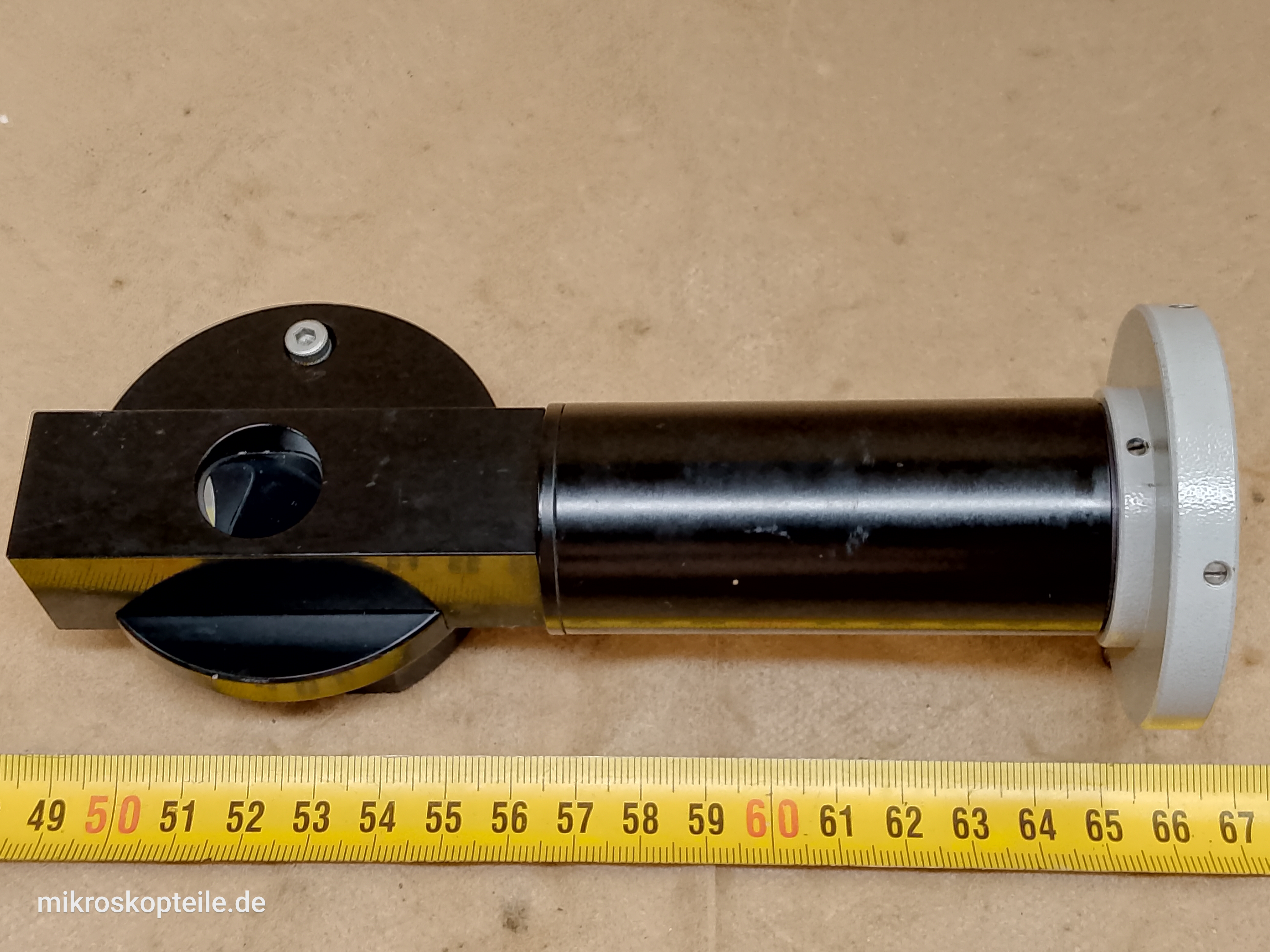 Zeiss Photomicroscope / Universal - boczne mocowanie mikroskopowego oświetlacza EPI (fluorescencja) światła - ujęcie #10