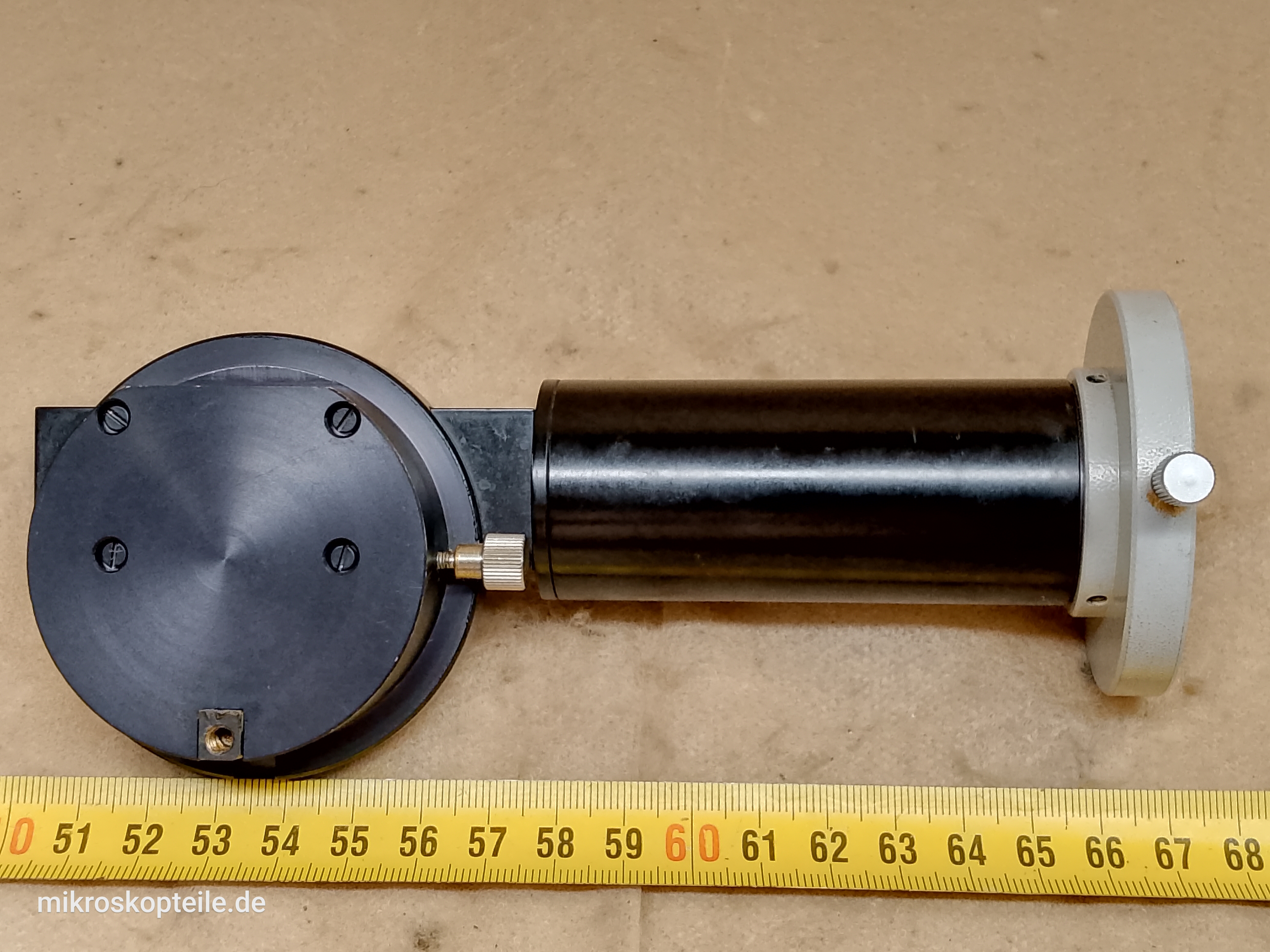 Zeiss Photomicroscope / Universal - boczne mocowanie mikroskopowego oświetlacza EPI (fluorescencja) światła - ujęcie #11