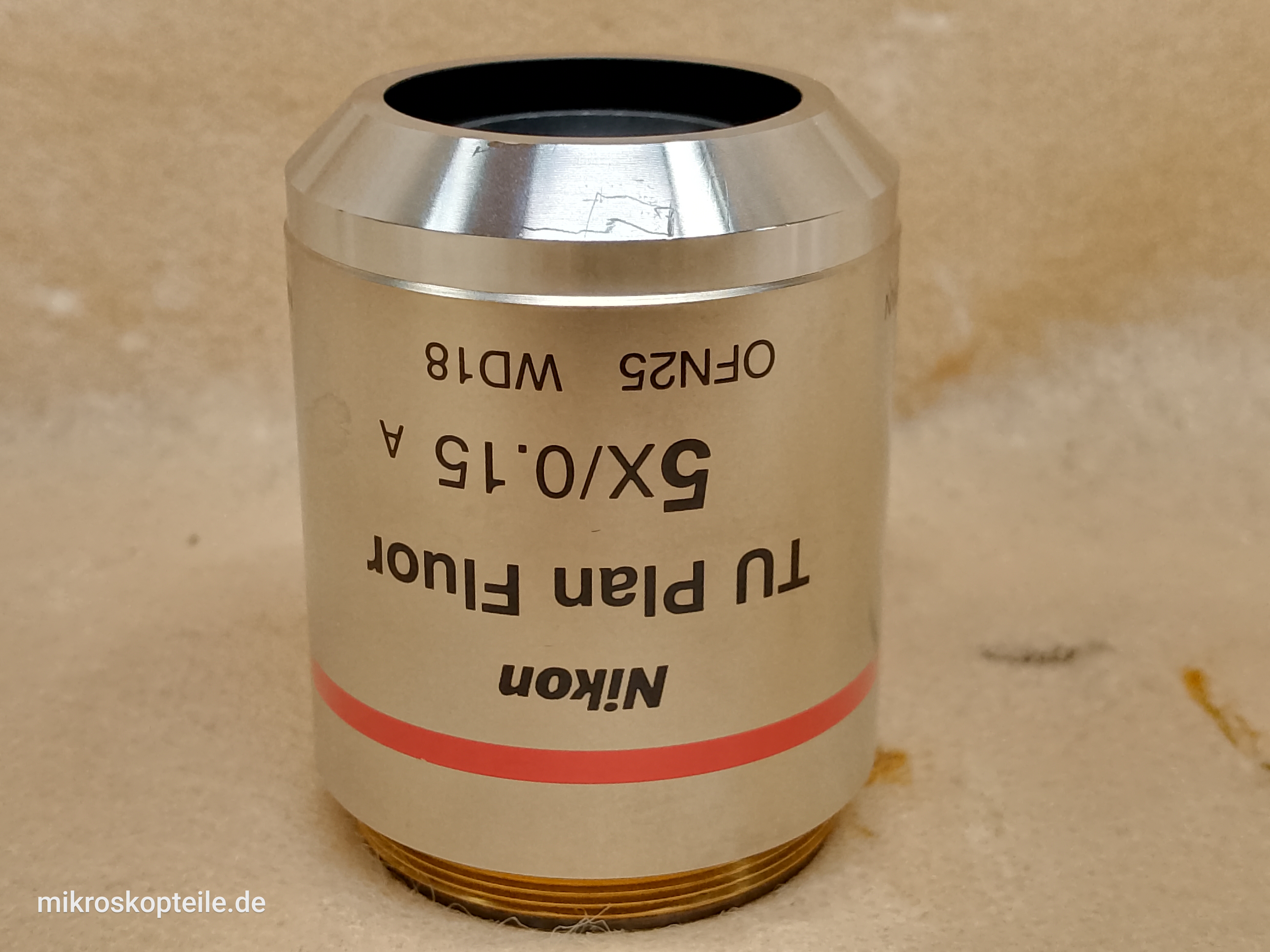 Nikon TU Plan Fluor 5x/0,15 A ∞/0 EPI D OFN25 WD18 MUE42050 - obiektyw mikroskopowy dla serii Eclipse CFI60, - ujęcie #2