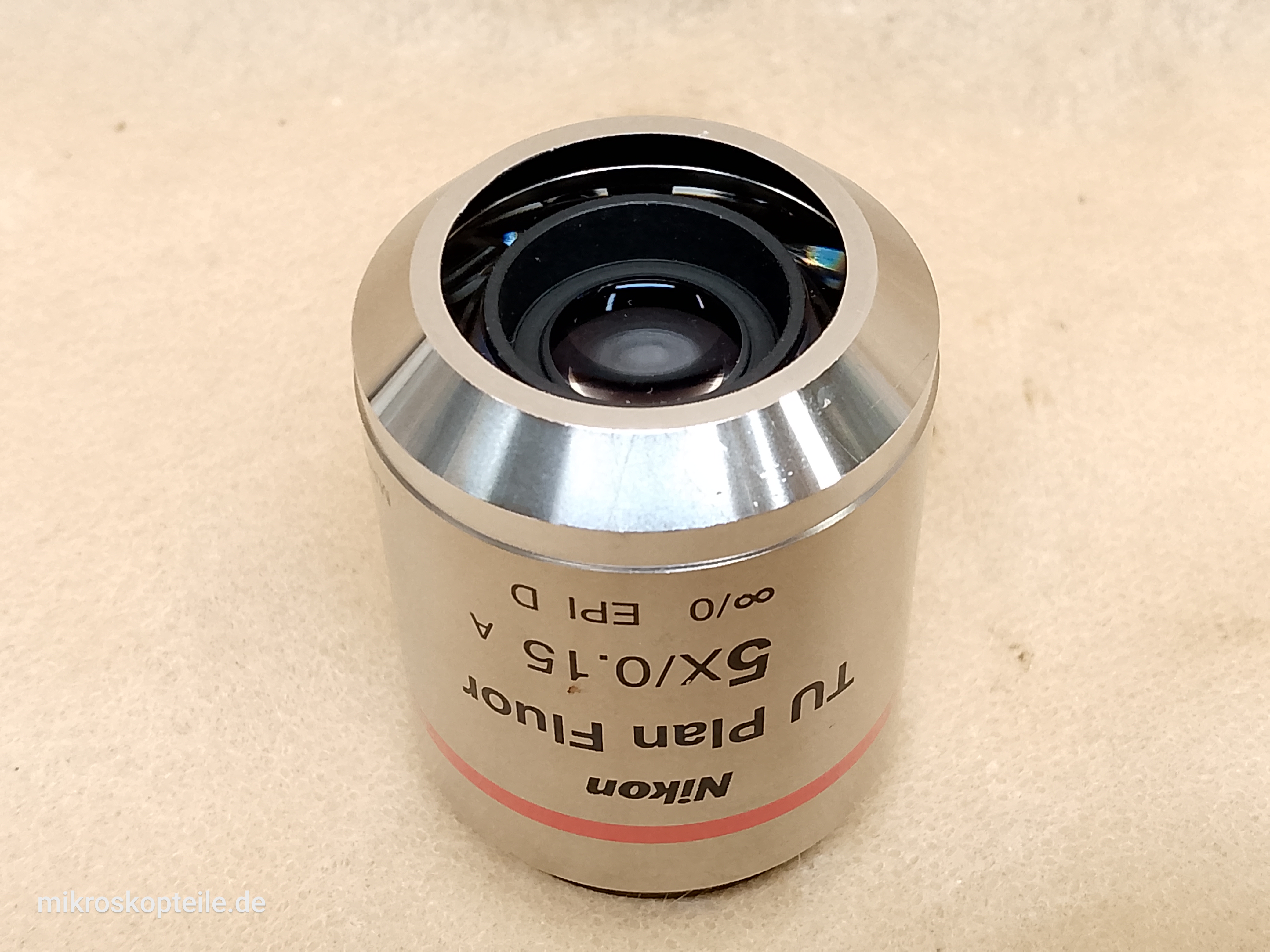 Nikon TU Plan Fluor 5x/0,15 A ∞/0 EPI D OFN25 WD18 MUE42050 - obiektyw mikroskopowy dla serii Eclipse CFI60, - ujęcie #6