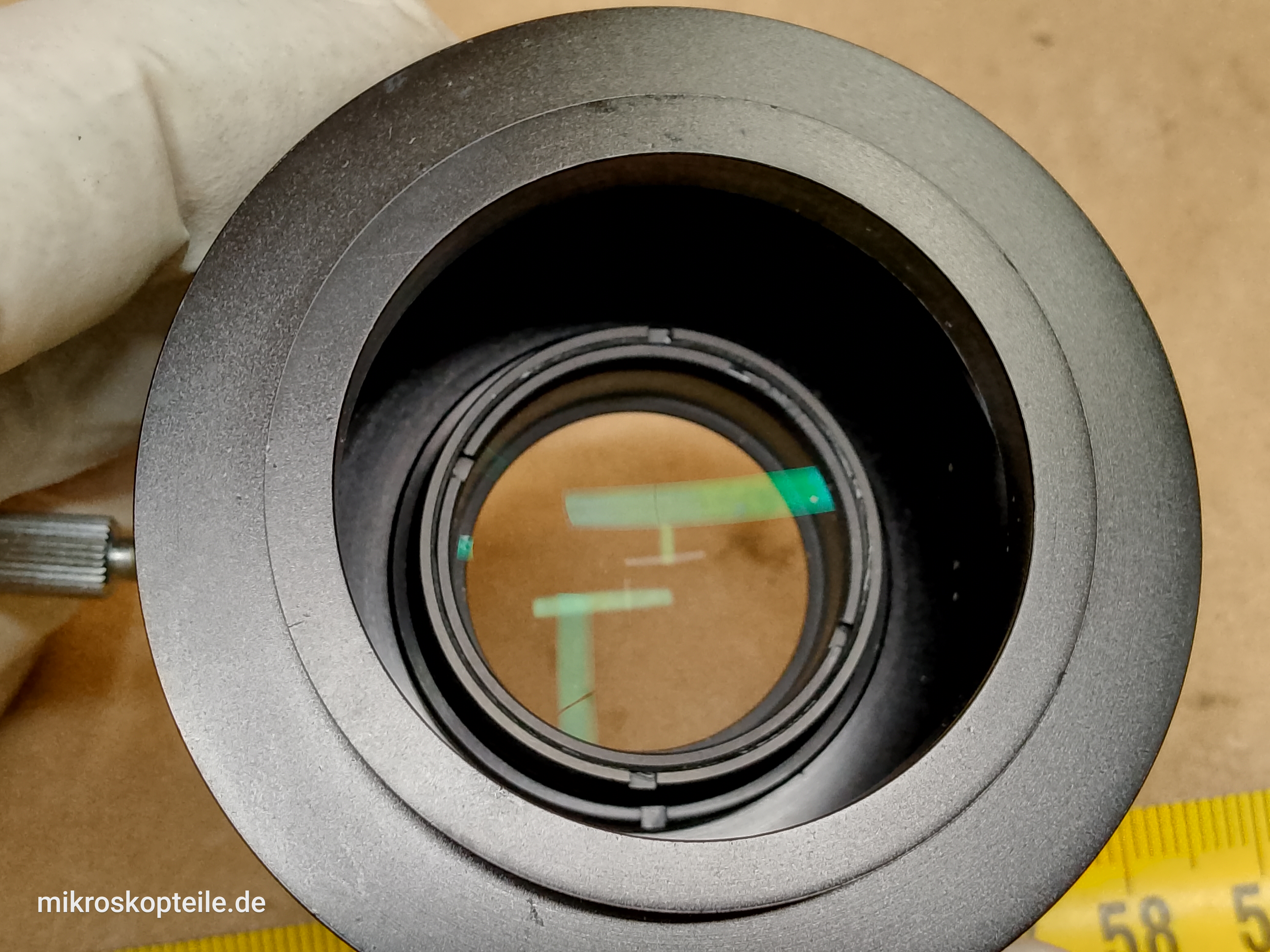 Zeiss OPMI 3 / Vario (Opton) - obiektyw 2x (30 15 69) do adaptera fotograficznego mikroskopu operacyjnego, - ujęcie #7
