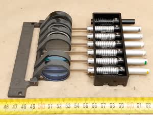 Zeiss Photomicroscope / Universal - kaseta mikroskopowych filtrów z przyciskami - different 4 view