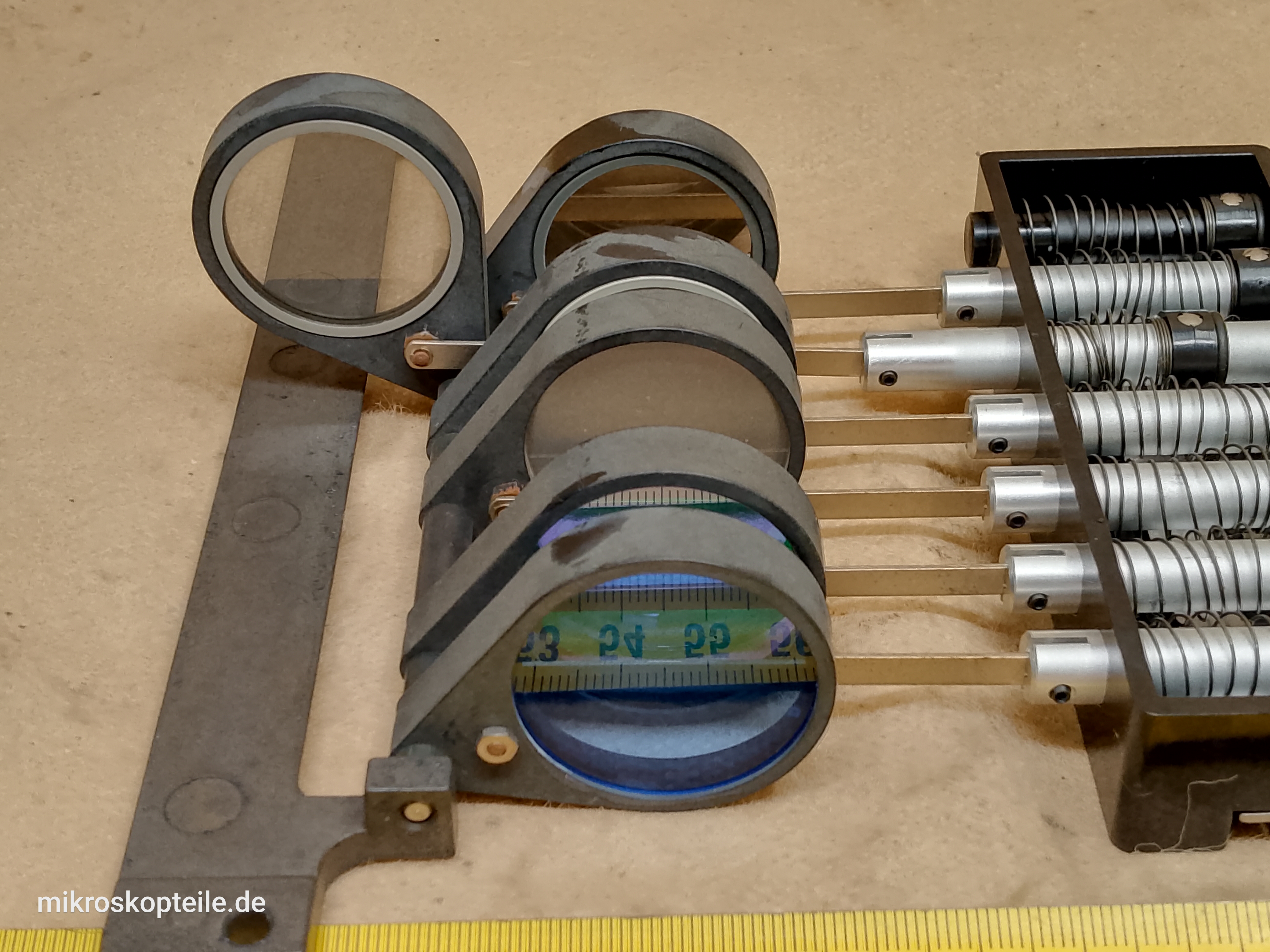 Zeiss Photomicroscope / Universal - kaseta mikroskopowych filtrów z przyciskami - different 12 view