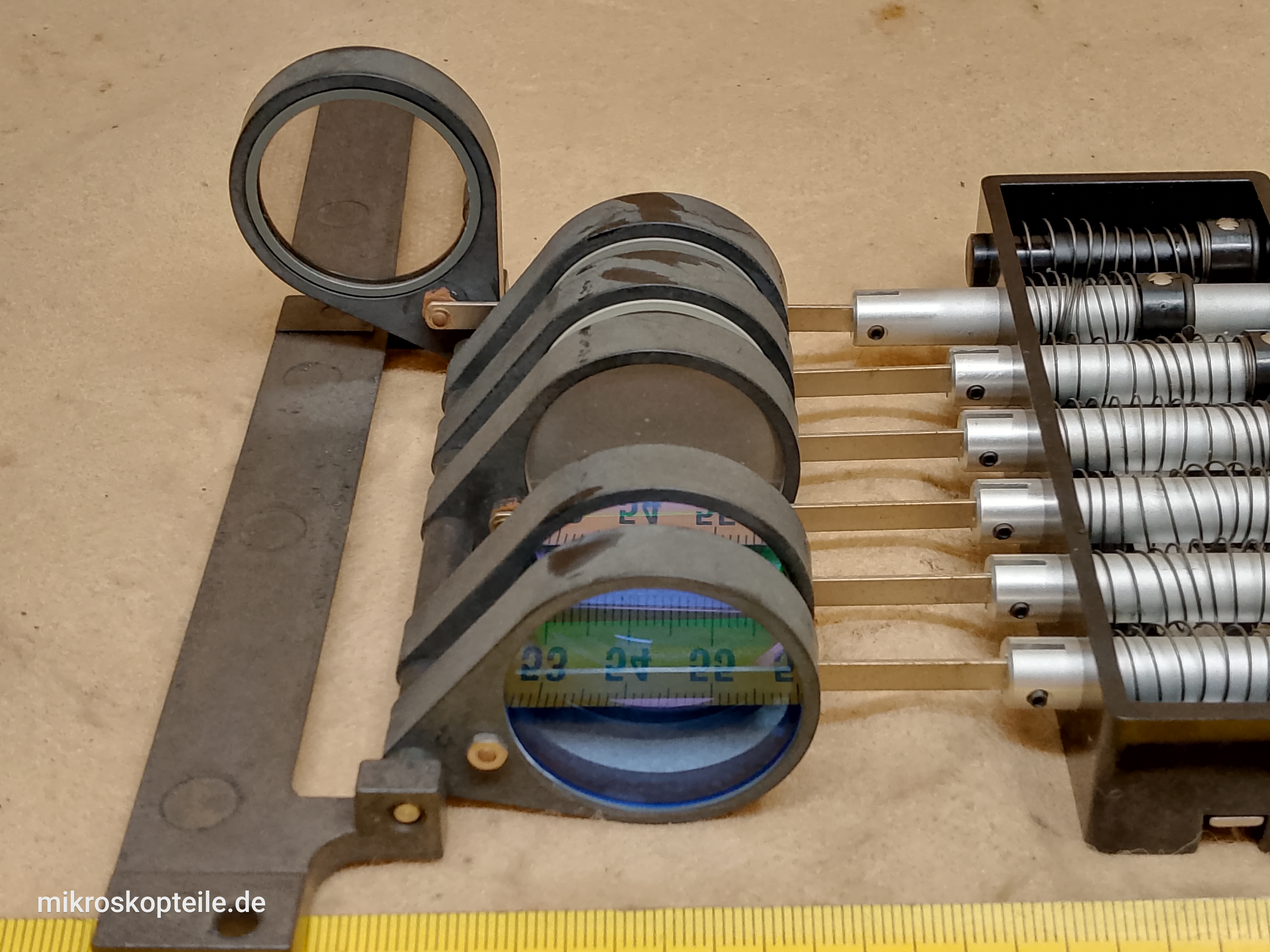 Zeiss Photomicroscope / Universal - kaseta mikroskopowych filtrów z przyciskami - different 13 view