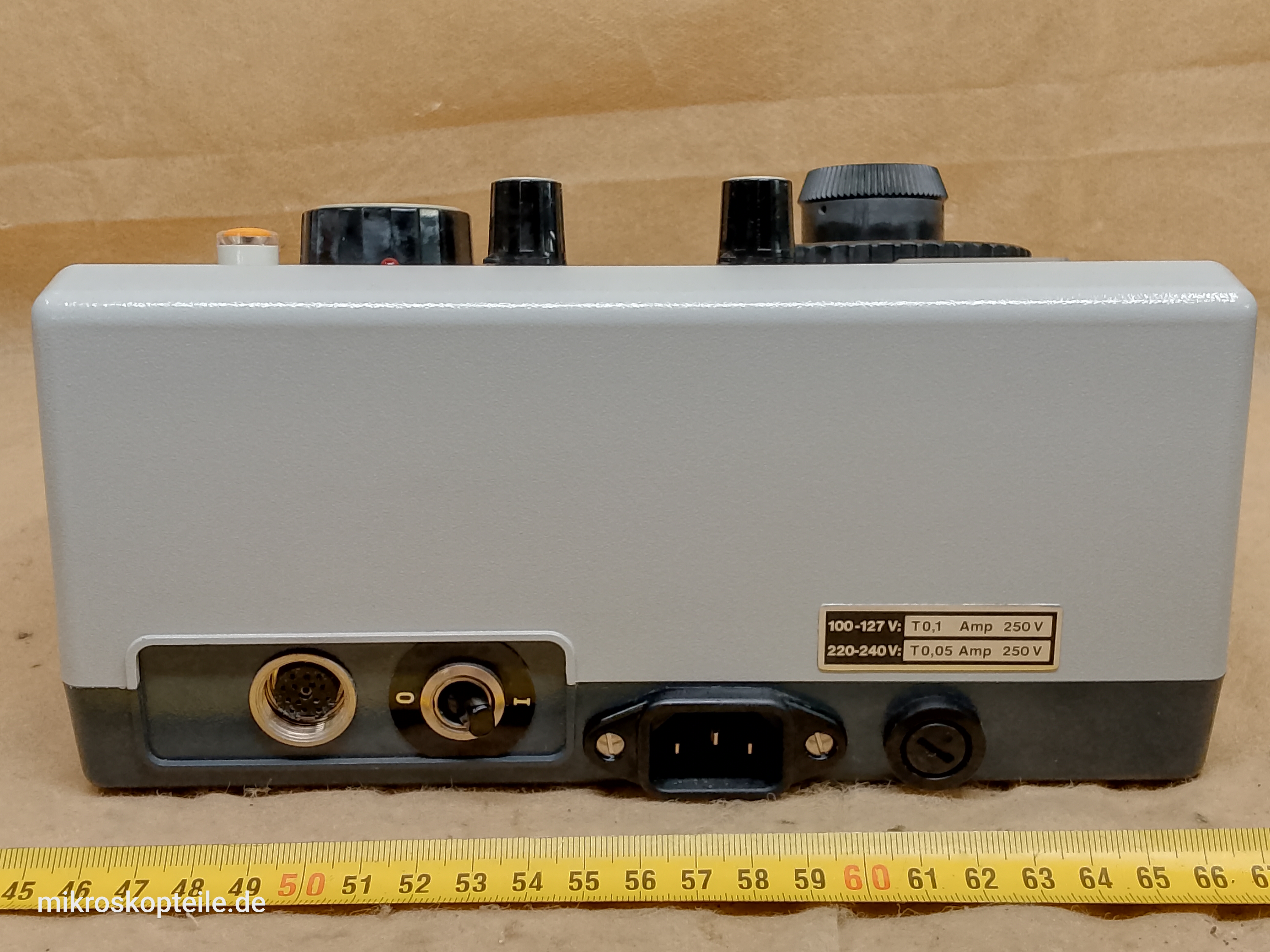 Zeiss MC 63 Steuerpult 47 74 25 - 9903 - panel sterowania mikroskopowym aparatem fotograficznym | kontroler ekspozycji MA 477425 - different 5 view