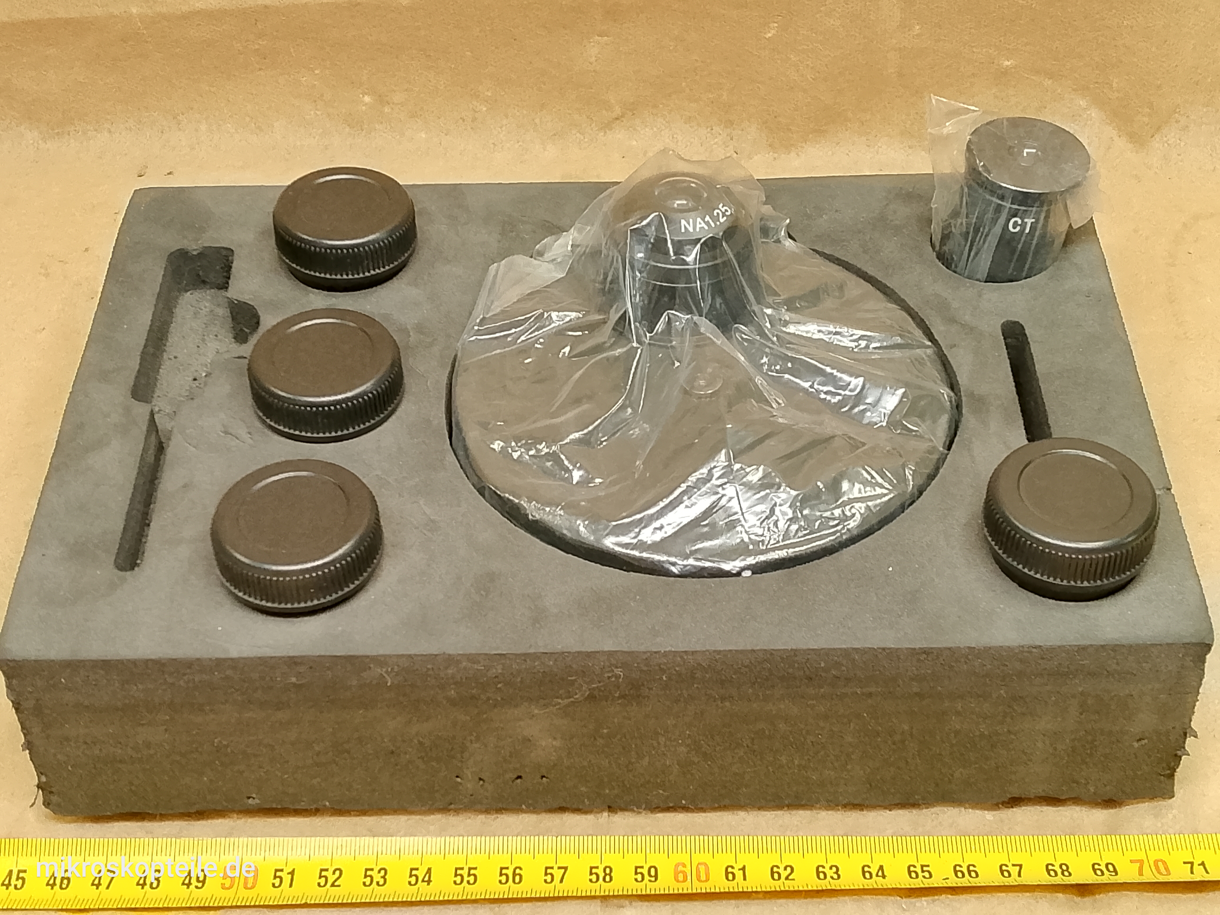 AmScope T490 / B490 - zestaw mikroskopowego kontrastu fazowego z kondensorem, obiektywami i okularem - ujęcie #12