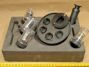 AmScope T490 / B490 - zestaw mikroskopowego kontrastu fazowego z kondensorem, obiektywami i okularem pomocniczym
