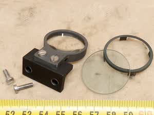 Zeiss Photomicroscope / Universal microscope heat absorbing filter and second collector lens from microscope - view #3