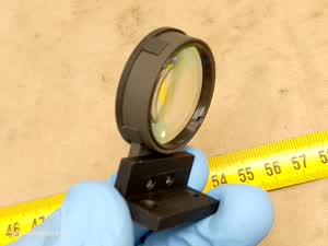 Zeiss Photomicroscope / Universal microscope heat absorbing filter and second collector lens from microscope - view #4