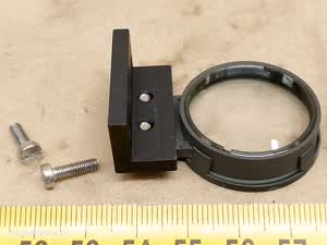 Zeiss Photomicroscope / Universal microscope heat absorbing filter and second collector lens from microscope - view #9