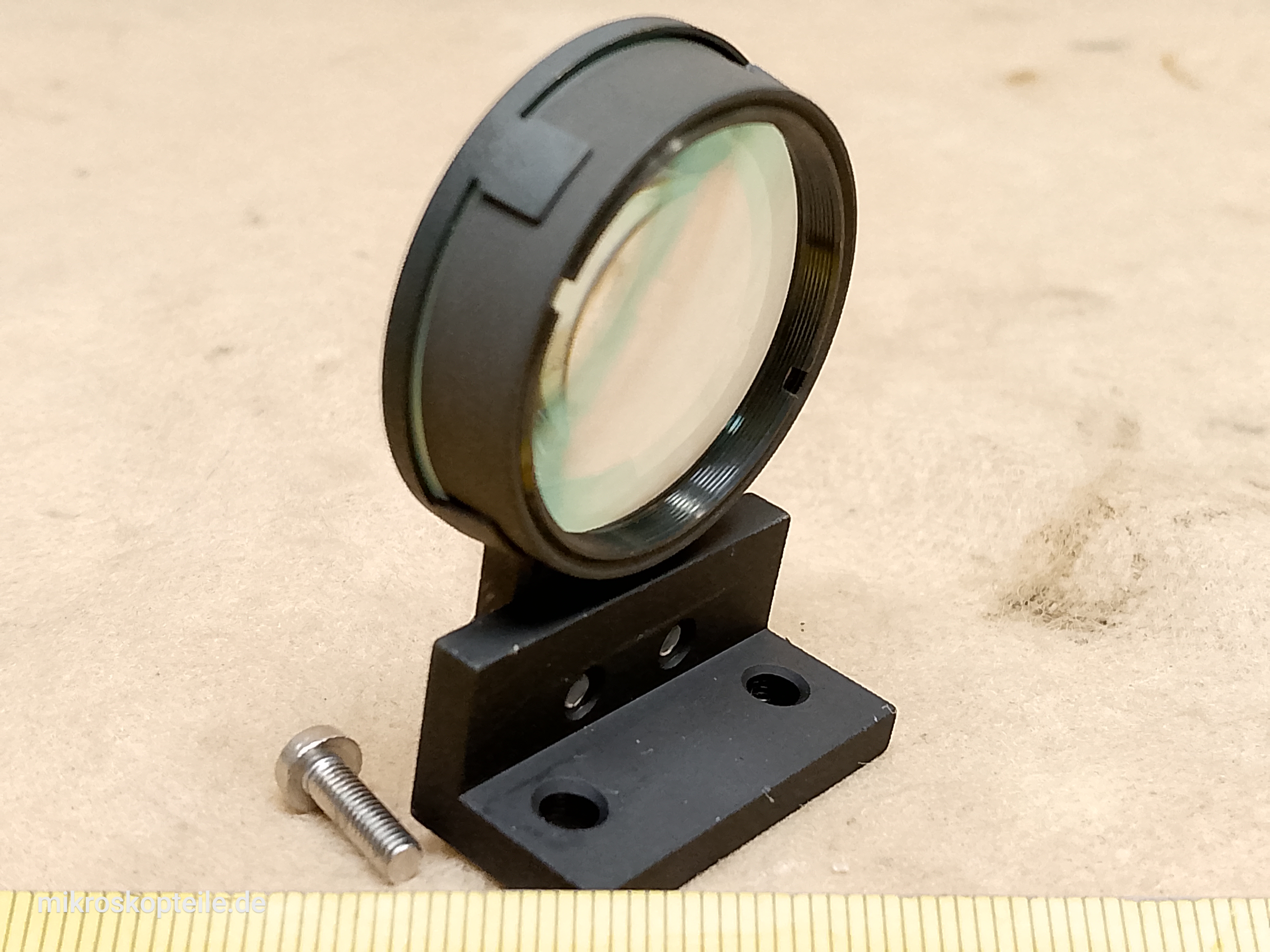 Zeiss Photomicroscope / Universal microscope heat absorbing filter and second collector lens from microscope - view #1