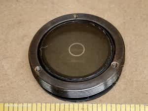 Zeiss (West Germany) microscope Ph2 fluorescence-polarization phase annulus insert | phase condenser PH-diaphragm ring - thumbnail