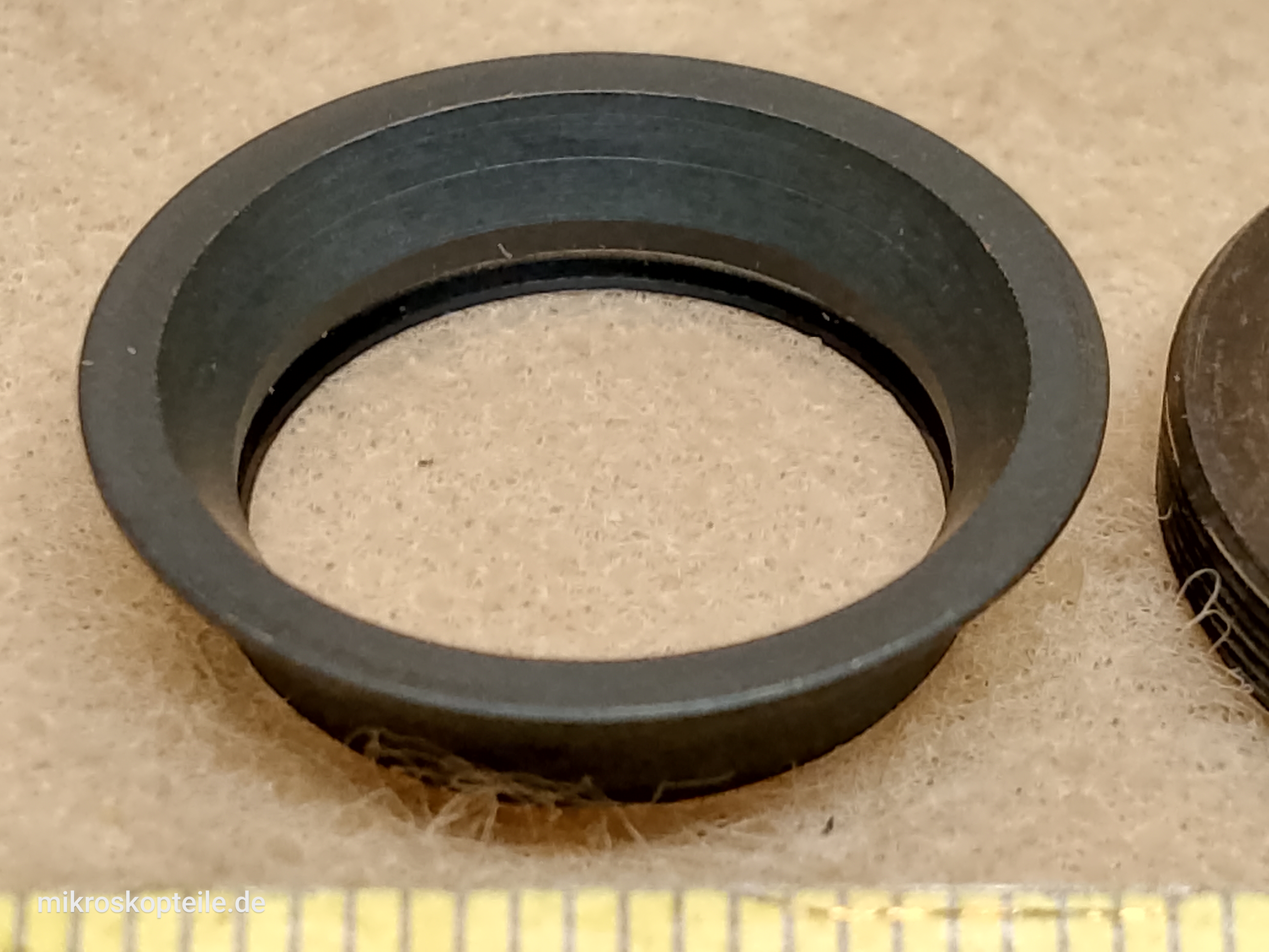 Zeiss (West Germany) - kompletna wkładka DIY: przezroczysty krążek szklany w oprawie - ujęcie #6