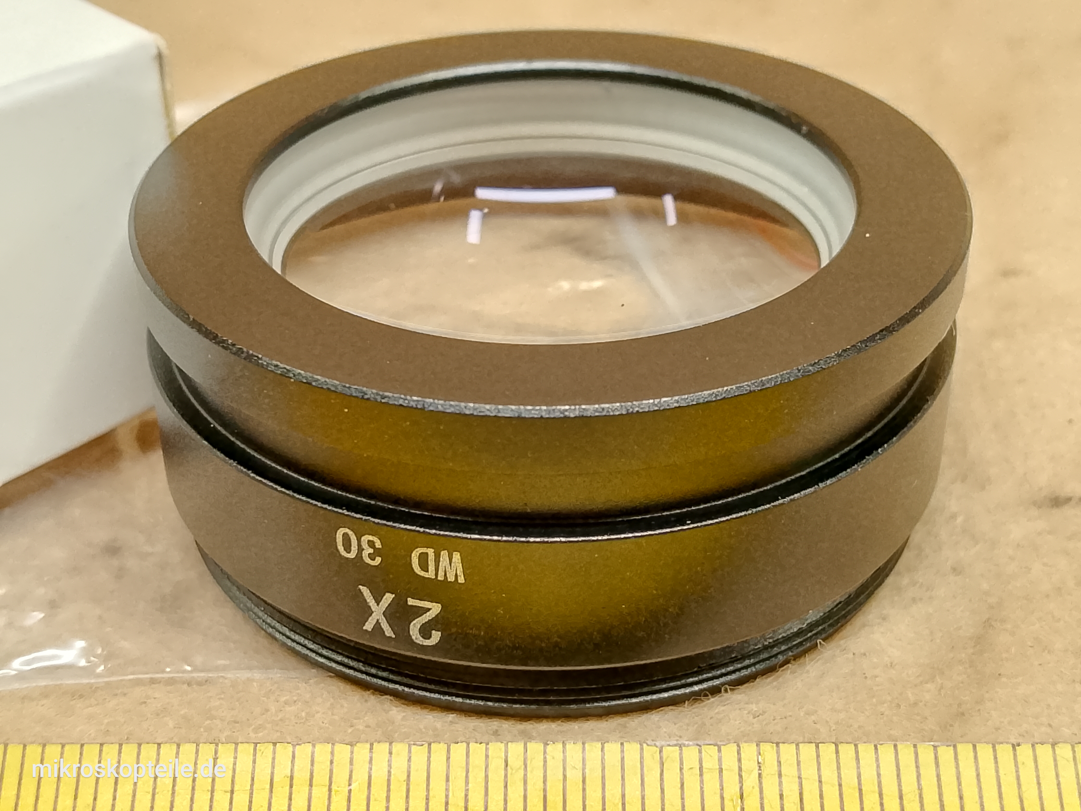 AmScope SM20 - soczewka Barlowa 2x do mikroskopu stereoskopowego z gwintem 48 mm - ujęcie #5