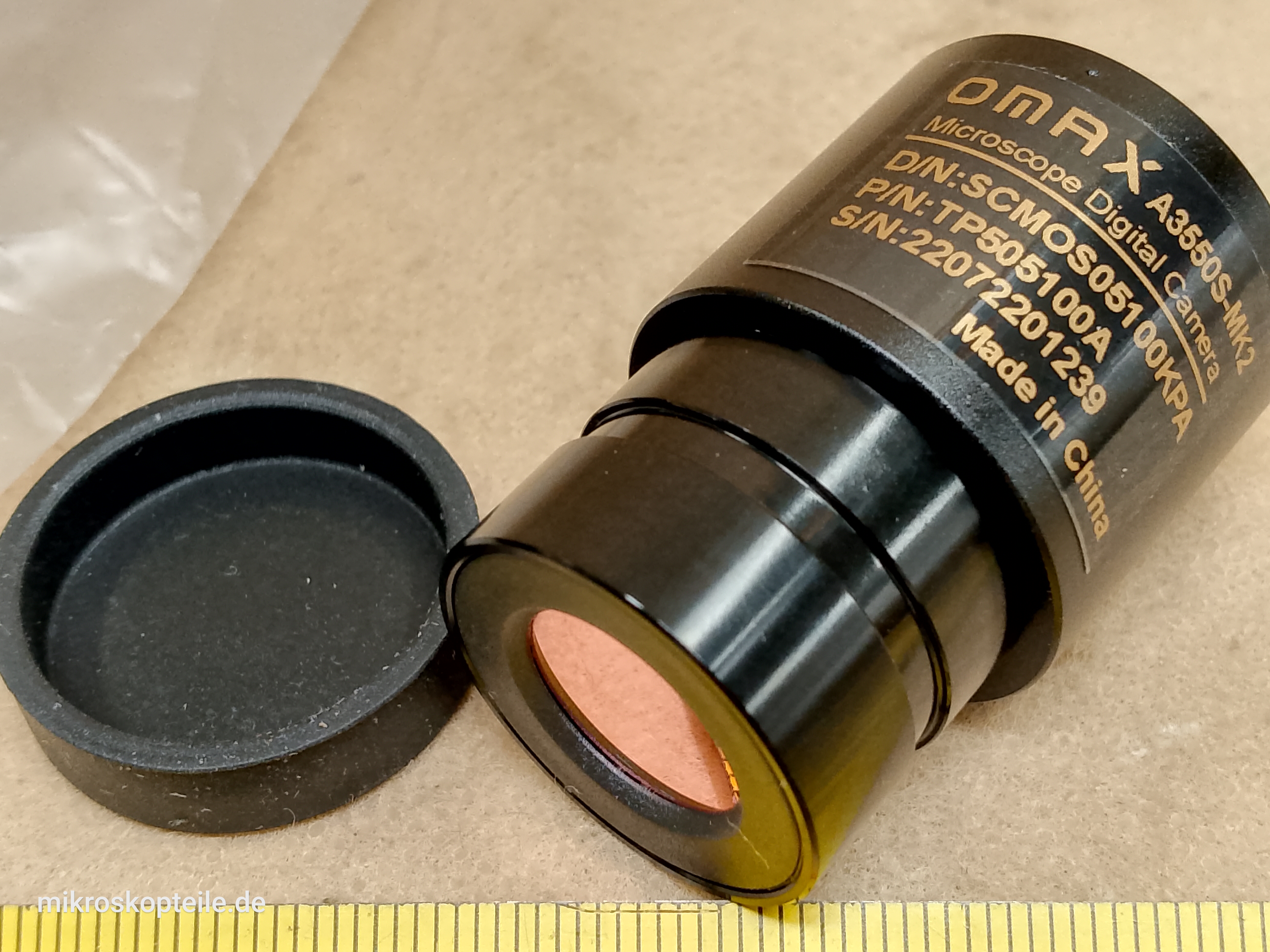 Omax A3550S-MK2 - kamera mikroskopowa P/N TP505100A | cyfrowy okular USB 5 Mpx - ujęcie #2