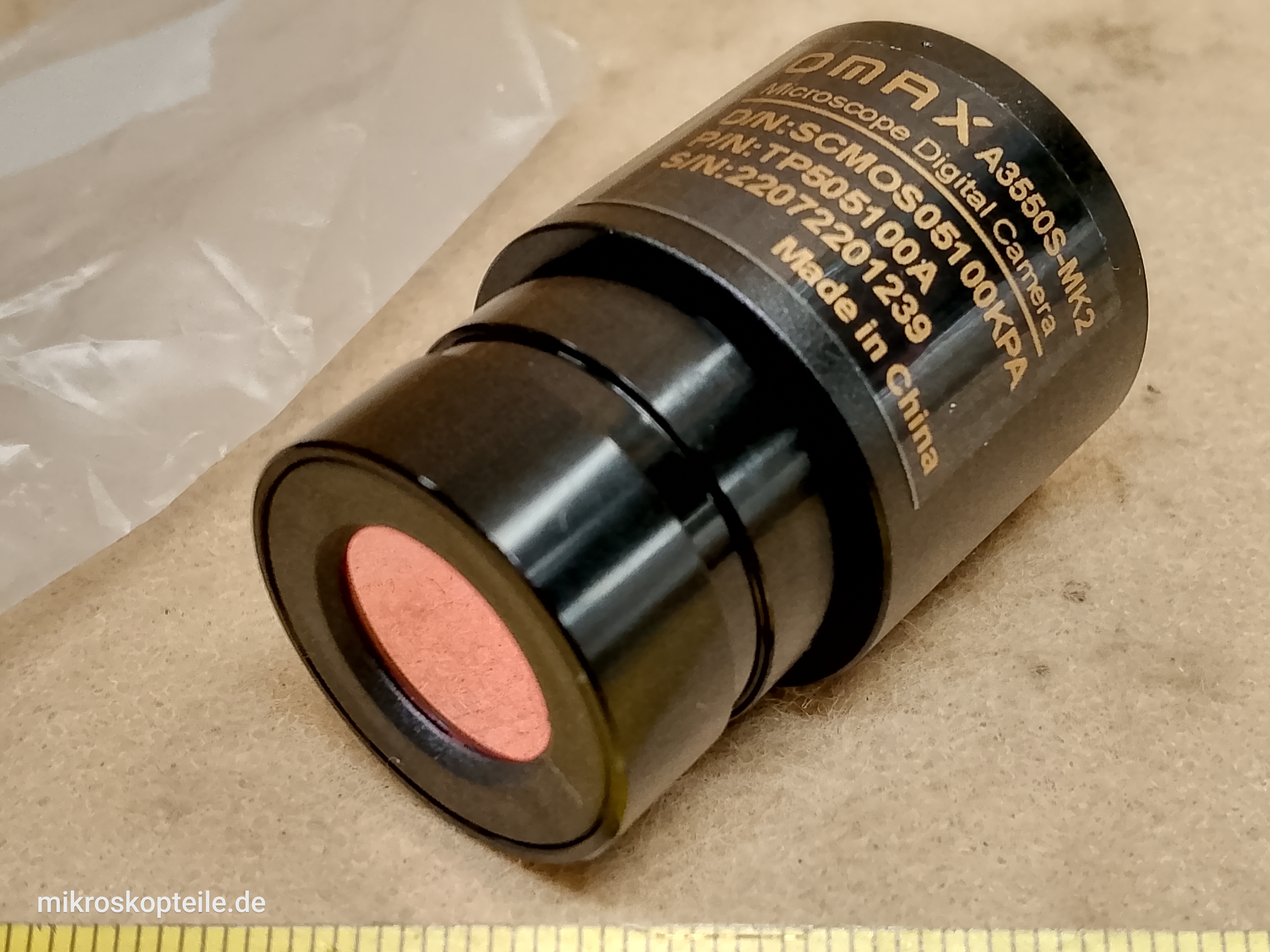 Omax A3550S-MK2 - kamera mikroskopowa P/N TP505100A | cyfrowy okular USB 5 Mpx - ujęcie #5