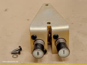 Zeiss Photomicroscope III RS - przycisk B oraz przycisk T sterowania migawką fotograficzną - different 5 view