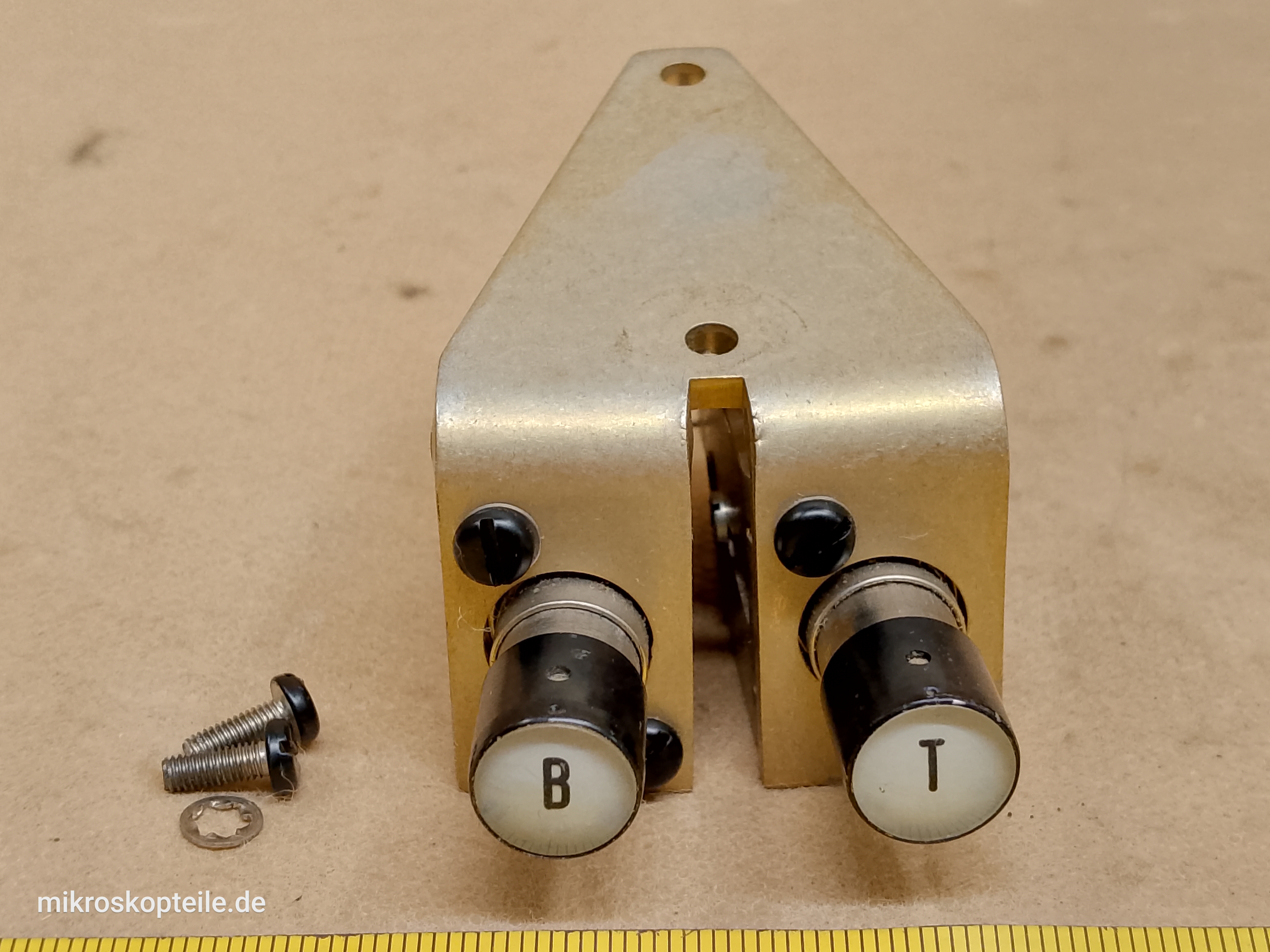 Zeiss Photomicroscope III RS - przycisk B oraz przycisk T sterowania migawką fotograficzną - different 5 view