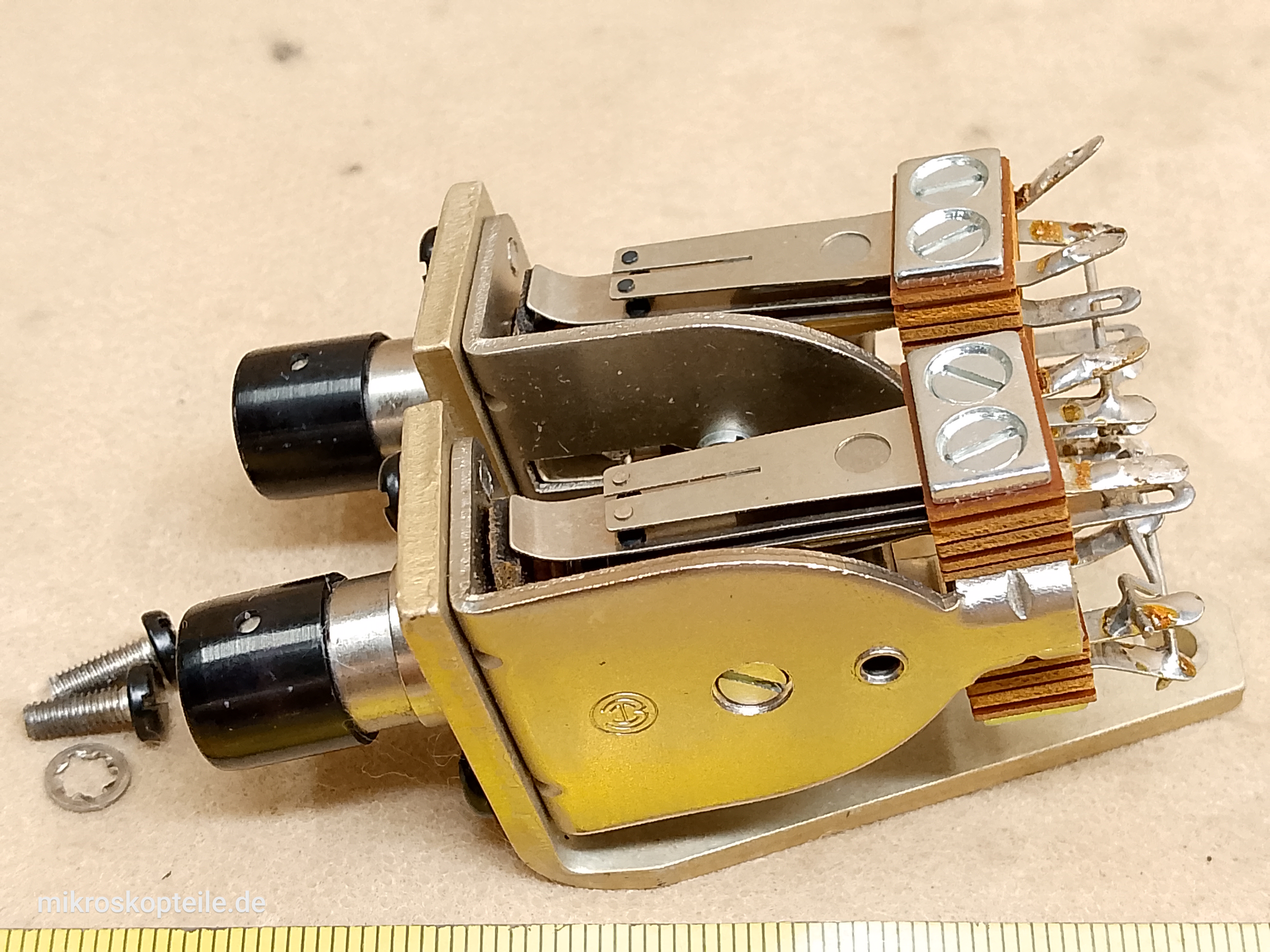 Zeiss Photomicroscope III RS - przycisk B oraz przycisk T sterowania migawką fotograficzną - different 7 view