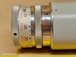 Zeiss Photomicroscope III RS - pokrętło czułości DIN/ASA filmu - thumbnail