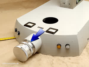 Zeiss Photomicroscope III RS - pokrętło czułości DIN/ASA filmu - ujęcie #7