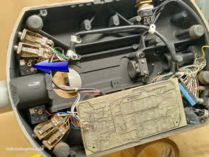 Zeiss Photomicroscope III RS - wskaźnik jasności do fotografii EXP - ujęcie #6
